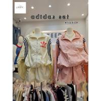 ราคา ชุดเซ็ท adidas set ผ้าร่มสีพาสเทล พร้อมส่งTH (24567155930)