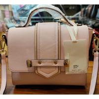 ราคา Redberry เรดเบอรี่ กระเป๋าถือผู้หญิง กระเป๋าสะพายข้าง สีชมพูนมเย็น หนังpu ไซส์ ก.3.5"ย.10"ส.7.5"นิ้ว ราคา1350.- (9330672908)