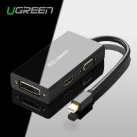 ราคา UGREEN Thunderbolt Mini Display Port DP to HDMI VGA DVI Adapter for MacBook 4K (20418,20417) (1794638654)