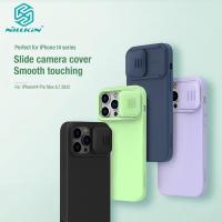 ราคา iPhone 14 Pro Max เคส NILLKIN ซิลิโคนสไลด์ฝาครอบกล้องป้องกันเคสสำหรับ iPhone14 Plus (20043785187)