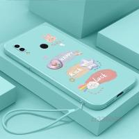 ราคา เคสโทรศัพท์มือถือ ซิลิโคน ขอบตรง พร้อมสายคล้อง สําหรับ Huawei nova 3i nova 3 Huawei nova 5T Huawei nova 7i nova 6 se Huawei nova 8 8i Happy New 2024 (22561517653)