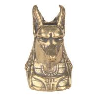 ราคา ทองเหลืองโบราณอียิปต์ Death Anubis EDC มีดจี้เชือกร่มจี้ Spacer ลูกปัดจี้ DIY อุปกรณ์เสริมพวงกุญแจจี้ Yueying 2025 (47801344247)