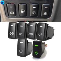 ราคา (FT) ปุ่มสวิตช์เปิดปิดไฟ LED DRL สีเขียว สําหรับ Toyota Hilux fortuner FJ Cruiser Lexus 1 ชิ้น (23164267973)