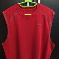 ราคา เสื้อแขนกุด Nike แท้ สีแดง เล่นตะเข็บสีเทา สวูชปักเทา (27429974678)