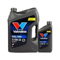 ราคา ถูกที่สุด น้ำมันเครื่อง วาโวลีน ดีเซล VALVOLINE DIESEL TURBO 10W-30 กีงสังเคราะห์ 6+1 ลิตร (41111413270)