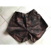 ราคา กางเกงยีนส์ขาสั้นลายทหาร (2826265060)