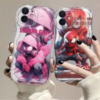 ราคา Marvel Spiderman ซิลิโคนอ่อนนุ่มเคสโทรศัพท์โปร่งใสสําหรับ iPhone 5 5s 6 6s 7 8 Plus SE XR X XS Max (29013553207)