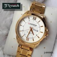 ราคา us submarine รุ่น J-099MD นาฬิกาผู้ชายระบบควอทต์บอกวันนที่ กันน้ำ100%พร้อมกล่อง (1379498654)