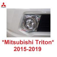 ราคา ครอบไฟตัดหมอก MITSUBISHI TRITON 2015 - 2018 2019 ไตรตัน มิตซูบิชิ ไทรทัน ครอบไฟสปอร์ตไลท์ ครอบสปอร์ตไลต์ spotlight (28077058100)