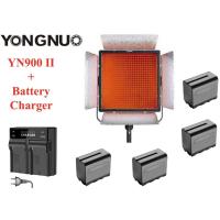ราคา YONGNUO YN900 II Pro LED Video Light 5500K + 4xBatteries + Dual Charger (7929213256)
