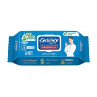 ราคา ทิชชู่เปียก Certainty Wipes เซอร์เทนตี้ ผ้าเช็ดทำความสะอาดผิวสำหรับผู้ใหญ่ รุ่นแผ่นใหญ่พิเศษ จำนวน (22138428237)
