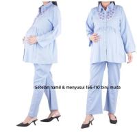 ราคา ชุดคลุมท้องและให้นม 156 สีฟ้าอ่อน (27687942156)