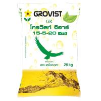ราคา ปุ๋ยซัลเฟตแท้ GROVIST 15-5-20 ขนาด 25 กิโลกรัม (17846527395)