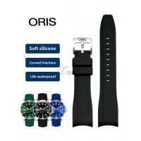 ราคา สายนาฬิกาซิลิโคนนุ่มสำหรับ Oris - ยางกันน้ำ โค้งงอได้ ขนาด 18-22 มม. พร้อมตัวล็อคแบบพินและแบบผีเสื้อ - น้ำหนักเบาและทนทานสำหรับผู้ชายและผู้หญิง (29030716905)