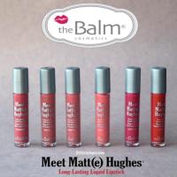 ราคา ของแท้ (2แท่ง 150บาท) THE BALM MEET MATT(E) HUGHES LIQUID LIPSTICK (650506041)