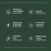 ราคา 4-6 Person Picnic Automatic Folding Sun And Rain Insect Protection Mesh Tent, Large Indoor Space Su (26954874784)