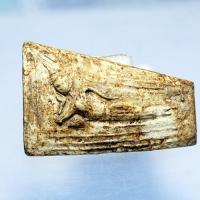 ราคา N039พระสมเด็จปางไสยาสน์(ประจำวันอังคาร) หลวงปู่เลี่ยม วัดศรีเรืองบุญ จังหวัด นนทบุรี เนื้อผง (27991074549)