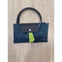 ราคา Longchamp LePliage Green สีโอเชียน (Ocean) Size M Short หูสั้น New collection (21127886631)
