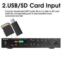 ราคา 220V 2000W HIFI AV Power Amplifier Audio Subwoofers HiFi Stereo Surround Sound Digital Powerful Home Karaoke Cinema (27119249722)