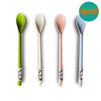 ราคา ช้อนคนกาแฟเมลามีนด้ามยาว หน้าใหญ่ สีสันสดใส เนื้อเมลามีน แท้ 100% (9452819948)