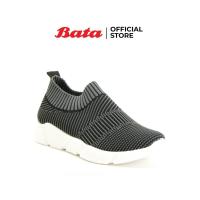 ราคา Bata LADIES'CASUAL รองเท้ากีฬาแฟชั่น Sport Casual แบบสวม สีดำ รหัส 6596619 Ladiessneaker Fashion (10315975054)