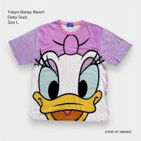 ราคา เสื้อยืดคอกลมแขนสั้น Daisy Duck Tokyo Disney Resort มือสอง (28560115758)