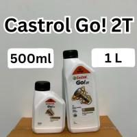 ราคา Castrol GO! 2T น้ำมันออโต้ลูปสำหรับเครื่องยนต์ 2 จังหวะ ขนาด 500 ml / 1L (28435348713)