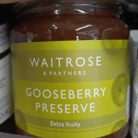 ราคา WAITROSE Finest Gooseberry Preserve / Jam 340g * XL JAR - EXTRA FRUITY * (46401526403)