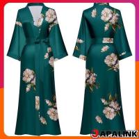 ราคา VINMASS ชุดนอนคอวียาวผ้าไหมน้ำแข็งสุดหรูสำหรับผู้หญิง ชุดนอนผ้าซาตินเนื้อนุ่ม ชุดนอนบางเบา เสื้อคลุมอาบน้ำกิโมโน ไซส์ใหญ่ 【Direct from Japan】 (43624378424)