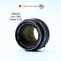 ราคา [ใช้ในญี่ปุ่น] " เลนส์วินเทจ " AUTO ROKKOR-PF 55mm f/1.8 Minolta เปิดตัวในปีพ.ศ. 2501 ในญี่ปุ่น (40355137975)