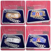 ราคา เลสหลวงพ่อรวย รุ่น.ชนะจนปี 56 เนื้อ.เงินผสม หนัก 4 บาท (งานเหมือนแท้ทุกจุด) ไม่มีเงินหมื่นก็สวยได้ ราคา 979 บาท (5523061508)