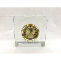 ราคา SUNFORM QUARTZ SASAKI นาฬิกาตั้งโต๊ะงานแก้ว ใช้งานได้ปกติ (18984821374)