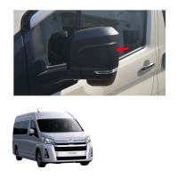 ราคา ครอบกระจกมองข้าง สีดำ 2 ชิ้น สำหรับ โตโยต้า Toyota ไฮเอช คอมมิวเตอร์ Commuter รถตู้ Van ปี 2019 - 2021 (4038733223)