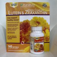 ราคา Trunature Lutein & Zeaxanthin Vision Complex 140softgels วิตามินบำรุงสายตา บำรุงจอประสาทตา ปกป้องดวงตาจากแสง (21164605729)
