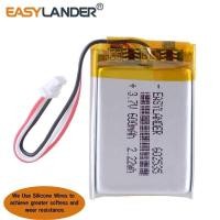 ราคา สายไฟ แบตเตอรี่ลิเธียมโพลิเมอร์ซิลิโคน 3.7V 600mah 1.0 3p602535 แทนที่สำหรับกล้อง Yi Dash Cam Mio MiVue 3 (40911858548)