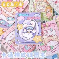 ราคา S0037 สมุดโน๊ต การ์ตูนน่ารัก 10.5ซม.*8.5ซม. แบบห่วงข้างเส้นบรรทัด 80แผ่น สมุดจดบันทึก ลายน่ารัก (3561424945)