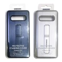 ราคา Samsung Galaxy S10 Protective Standing Cover - เคสแข็ง - น้ําเงิน / เงิน - ใหม่ - ต้นฉบับ (40703786667)
