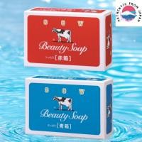 ราคา Cow Brand Beauty Soap Red and Blue box (27463983704)