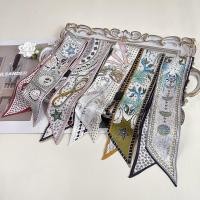 ราคา [PS-พร้อมส่งในไทย] ริบบิ้นผูกผมผ้าซาตินโทนสีลายไพ่ วินเทจแฟชั่นเกาหลี ขนาดความยาว 6.5x96 cm. ผ้าเงาผ้าลื่น ไม่หลุดจากผม (28524627034)