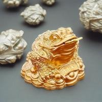 ราคา 金财摆件发财进口 คางคก金 小摆件书新款 ตกแต่งห้องนั่งเล่น เริ่มต้น业ทองคางคกโชคดีตกแต่งโชคลาภสามขาทองจักจั่นที่ละเอียดอ่อน zkaiz82.ของฉัน20251120 (56601775232)