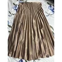 ราคา กระโปรง Zara L สีทอง พลีท (23331027748)
