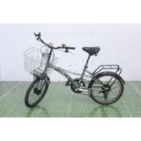 ราคา จักรยานญี่ปุ่น - ล้อ 20 นิ้ว - มีเกียร์ - Alfa Romeo - สีเทา [จักรยานมือสอง] (20753108810)