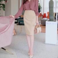 ราคา กระโปรงทำงาน ทรงเอผ้ายืด (9014580038)