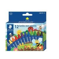 ราคา STAEDTLER สีเทียน JUMBO 12 สี Wax Crayon Noris Club (5735511433)