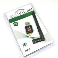 ราคา Mini USB WiFi 300Mbps Wireless Adapter 802.11n/g/b USB wireless ตัวรับสัญญาณไวฟาย แบบมีเสาอากาศ (2268277751)