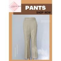 ราคา กางเกงสแล็ค ผ่าข้าง Discoat (มือสองงานคัด สภาพใหม่) (28618667135)