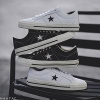 ราคา CONVERSE ONE STAR PRO LEATHER OX WHITE / BLACK (23151416386)