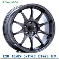 ราคา ล้อแม็กซ์ CE 28ขอบ18 ล้อหน้ากว้าง8.5 offset25 5 รู 114.3 สีเทากันงานTORQสวยบริษัทในเครือlenso แข็งแรงทนทาน ราคารวม 4 ล้อ (29635160570)