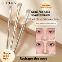 ราคา Feilinka Scythe Hill Nose Trim brush Half Fan Oblique Head High Gloss Concealer Shade ชุดแปรงแต่งหน้าสามชิ้น (28930410780)