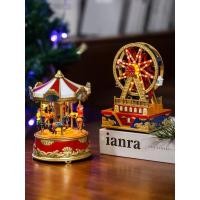 ราคา (มี 8 เพลง) กล่องดนตรี กล่องเพลง กล่องของขวัญ ของขวัญเทศกาล กล่องดนตรีไม้ (22083923820)